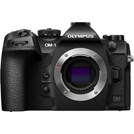 UPC: 0050332193444 | Olympus OM SYSTEM OM-1 20.4 Megapixel Mirrorless Camera Body Only  Black