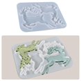 thumbnail image 1 of 1 de Silicona para Fundición de Ciervos, Decoración de árbol de Navidad, de Resina, Adornos DIY para Llavero, Colgantes, Decoración, Etiqu Estilo 3 perfecl molde de silicona, 1 of 7