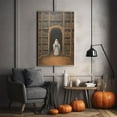 thumbnail image 2 of Ghost Reading Book In The Library, Reading Lover Gift, Vintage Poster, Art Poster Print, Dark Academia, Haunting Ghost, Halloween Decor - Usoppsniper, 2 of 7