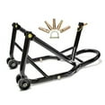 thumbnail image 2 of Venom Motorcycle Front+Rear Headlift Dual Lift Stand Compatible with Kawasaki ZX6R ZX600F Ninja (95-02), 2 of 5