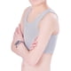 thumbnail image 3 of Worallymy corsé pecho ropa interior transpirable Bondage chaleco Tomboy vendaje camiseta interior de punto mujeres camiseta sin mangas gris Worallymy JD735803699, 3 of 7