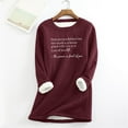 thumbnail image 1 of TINZ Mode Femmes Col Rond Imprimé Ample Chaud Décontracté Haut Imprimé Autum Chaud pour Femmes Chemises Thermiques de Course Hommes sous-Vêtements Thermiques Hauts Blouses Thermiques pour Femmes, 1 of 3