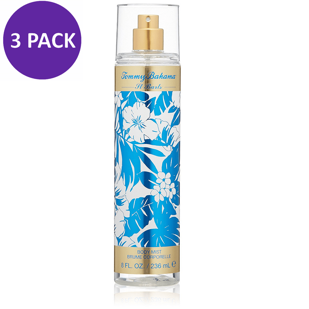 Tommy Bahama Set Sail St. Barts Body Mist 8.0 oz for Women (PACK OF 3