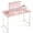 Pink, variant on NiamVelo Computer Desk 39 inches Home Office Desk Modern Simple Style PC Desk with Sturdy Metal Frame for Adults & Kids, Vintage