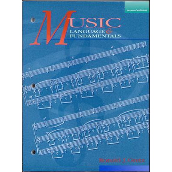 Pre-Owned Music Language and Fundamentals (Paperback) 0697124975 9780697124975
