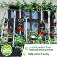 thumbnail image 5 of De-Bird Scare Tape - Weatherproof Reflective Tape - Seagull Reflective Ribbon for Balcony & Patio Deterrent - Reusable Goose Deterrent Scare Ribbon - 125 Ft Roll, Garden Style, 5 of 6