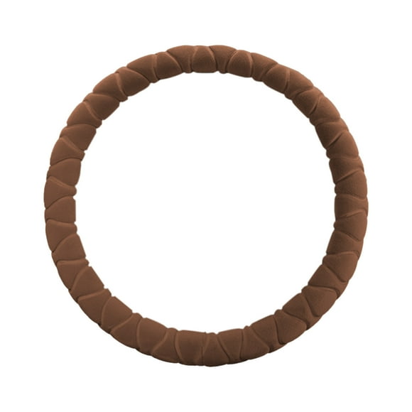 Housse de Volant, Housse de Volant de Voiture 38Cm Universelle Élastique Housse de Volant d'Hiver Housse de Volant de Voiture Poignée Chaude