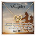 thumbnail image 2 of To My Daughter I Pray for You From Mum Inseparable Necklace, 2 of 20