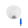 thumbnail image 3 of MTBLYS Lámpara solar inflable para piscina de 35 cm | Luz flotante impermeable | Decoración LED para fiestas en la piscina | Luz solar para jardín | Adorno para exteriores, 3 of 7