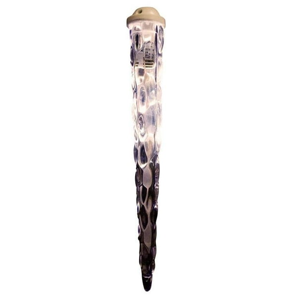 Celebrations Battery Operated Icicle LED Lights Warm White 60 in. 7