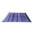 thumbnail image 2 of Ahgly Company Machine Washable Indoor Rectangle Southwestern Blue Country Area Rugs, 8' x 12', 2 of 4