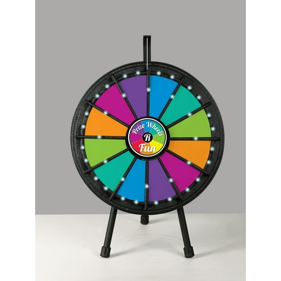Prize Wheels R Fun Mini Prize Wheel with LED Lights