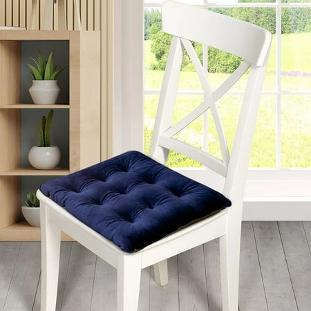 

wendunide home textiles Color Matching Velvet Cushion Chair Cushion Student Stool Cushion Office Chair Cushion Car Cushion F