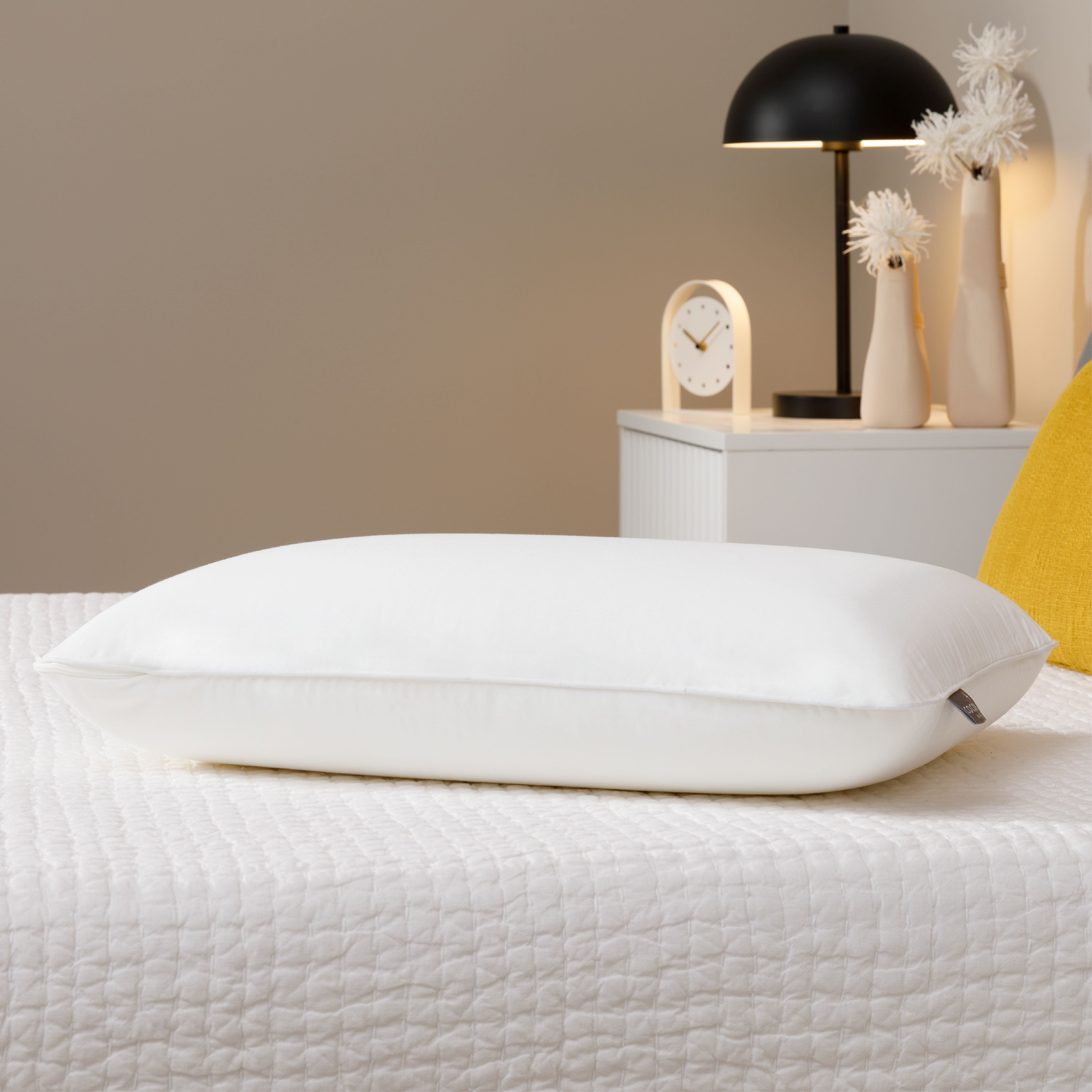Sealy Cocoon Molded Medium Standard Bed Pillow - Hypoallergenic Cover