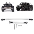 thumbnail image 4 of Aluminum Steering Link Rod Set, Steering Rod Links Ties Kit   for Scx10 90046 90047 Silver, 4 of 8
