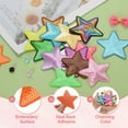 thumbnail image 3 of Parches de Lentejuela en Forma de Estrella Uxcell, Parches Bordados para Ropa y Accesorios Naranja 3.5"x3.5", 3 of 6