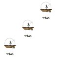 thumbnail image 1 of Advancent Carillón de viento, campana colgante, decoración de jardín, accesorios para el hogar, colgante de pared multiusos, adorno para Type1 NO1, 1 of 6