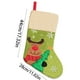 thumbnail image 3 of Decoraciones Del Árbol de Navidad Calcetines Ornamentos Del Árbol de Navidad Bolsas de Regalo de Santa Claus Bolsas de Regalo de Navidad Multicolor de Poliéster 28x44cm, 3 of 6