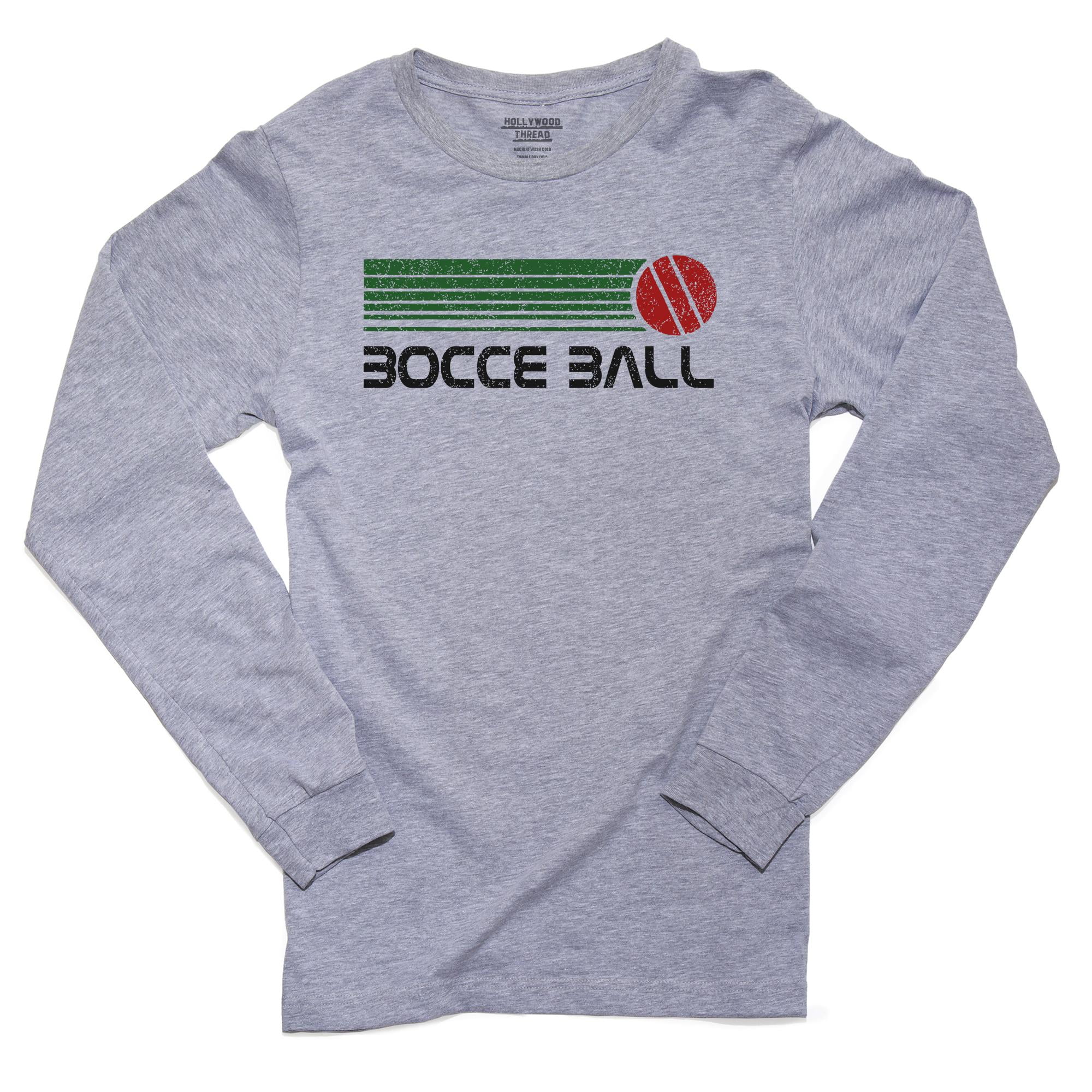 Hollywood Thread Bocce Ball 70s Vintage Graphic Men's Long Sleeve