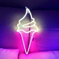 thumbnail image 1 of Up to 65% off Neon Big Ice Cream Christmas Day Birthday Decoration LED Modeling Lights Room Atmosphere, 1 of 5