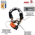 thumbnail image 5 of Kryptonite New York Cinch Ring Security Chain (12mm x 75cm) withEVS4 Disc 14mm Shackle, 5 of 5