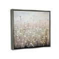 thumbnail image 4 of Stupell Industries Abstract Speckled Flowers Landscape Painting Gray Floater Framed Canvas Art Print Wall Art, 31 x 25, 4 of 10