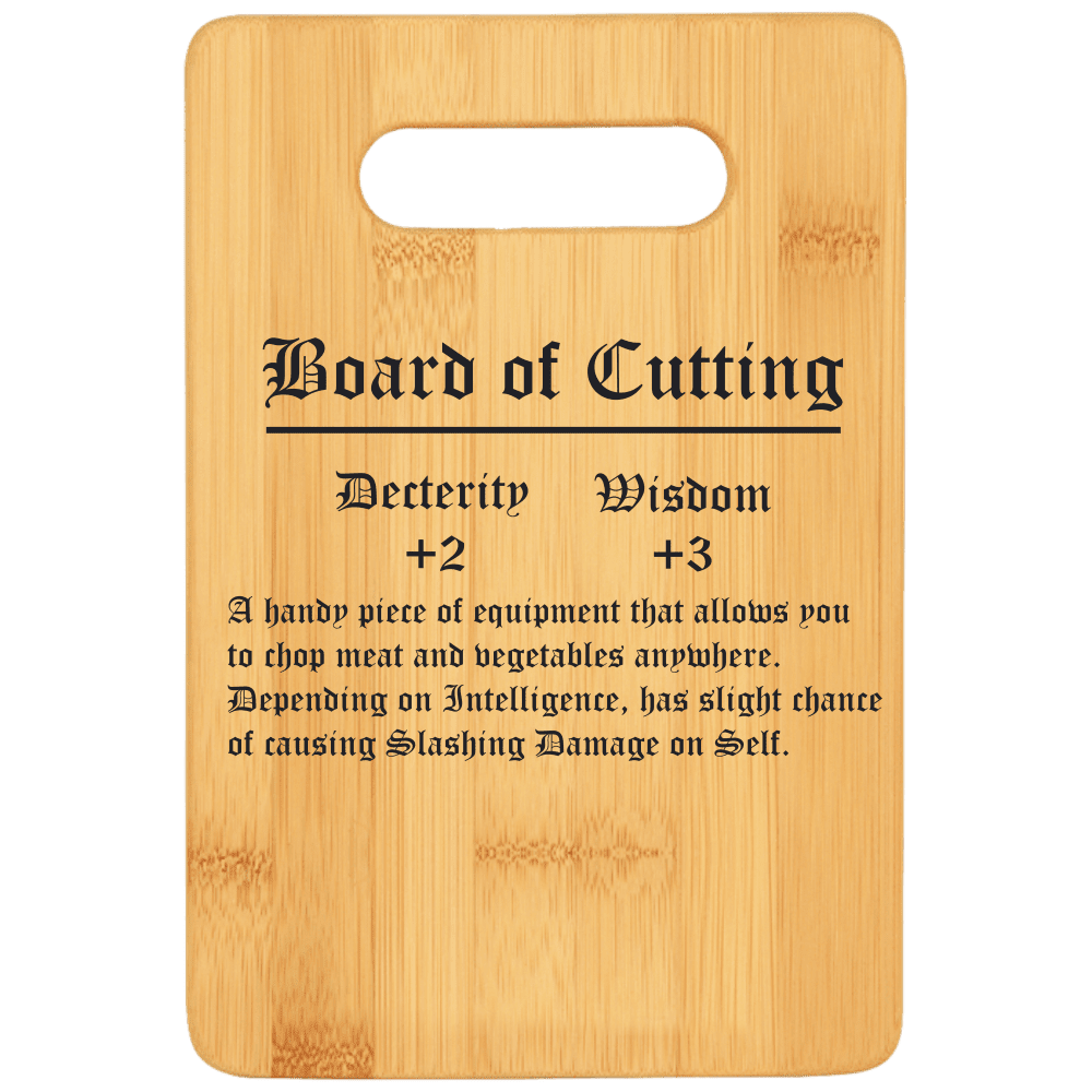 DnD Board of Cutting