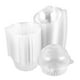 thumbnail image 3 of 100 cajas transparentes para cupcakes, cajas de embalaje para cupcakes, cajas portátiles para muffins, 3 of 7
