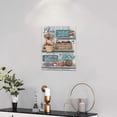 thumbnail image 2 of Christian Kitchen Canvas Wall Art with Quote, Rustic Coffee and Bread Artwork, Faith-Inspired Dining Room Wall Decor, Framed Canvas Print for Kitchen or Restaurant, 2 of 5