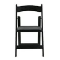 thumbnail image 6 of DEALTOPS 4PCS/Set Upholstered Folding Chair,Space Saving, Easy to Carry, Beige Cushion/White Shelf for Dining Room-Black, 6 of 11