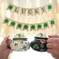 thumbnail image 4 of Matsuzay Decoraciones de San Patricio Exquisito Simple Party Prop Festival Adorno temático Festival Banners Props para de diseño de escena Kits de decoración para fiestas Tipo 2, 4 of 6