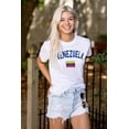 thumbnail image 3 of Venezuela Country Flag Soccer Fan Men's Graphic T Shirt Tees Brisco Brands S, 3 of 4