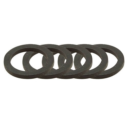 6" Camlock Gasket Fitting - Cam Lock Hose Seal for Female Coupler - Cam Groove Replacement Rubber Washer (5-Pack)