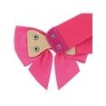thumbnail image 2 of CINTURÓN ELÁSTICO ANCHO PARA MUJERES TALLA PLUS INSPIRADO EN CHIC, DECORACIÓN DE CINTURA CON LAZO, CINTURONES DE MODA VERSÁTILES 26.0-33.5" Rosa Fucsia, 2 of 5