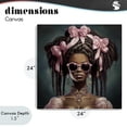 thumbnail image 4 of Stupell Industries Traditional Rococo Woman With Bows Canvas Art, 24 x 24, by Grotto Studios, 4 of 8