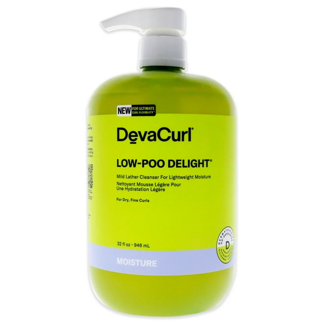 Low-Poo Delight Cleanser-NP by DevaCurl for Unisex - 32 oz Cleanser