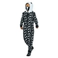 thumbnail image 4 of Prestigez Kids Family Ghost Onesie Pajama Costume Union Suit Sleepwear With Hood, Mask, And Socks, Black - Ghost, Size: Kids - 8, 4 of 10