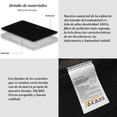thumbnail image 3 of Juego De Fundas Para 5 Asientos De Automóvil, 9 Piezas Azul Con Negro Malubero Malu1798, 3 of 3