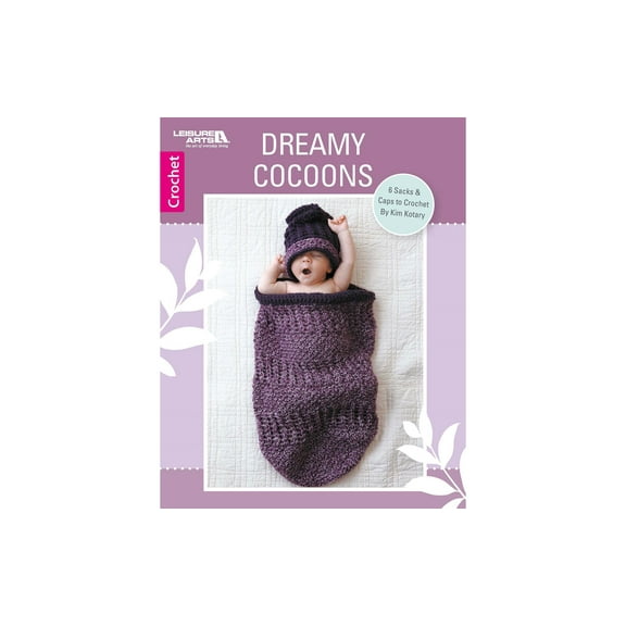 Leisure Arts Dreamy Cocoons Crochet Book