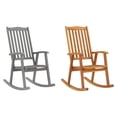 thumbnail image 2 of vidaXL Rocking Chair Outdoor Patio Rocking Chair for Garden Solid Wood Acacia, 2 of 15