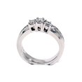 thumbnail image 3 of 1ct Diamond Engagement Wedding Ring Set 3-Stone Channel Set Round Cut Solitaire, 3 of 3