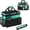 Green, variant on Godery Cleaning Caddy Bag Wearable, Supplies Organizer With Handle, Shoulder Straps & Detachable Divide, Tool Organizers Tote for Cleaners & Housekeepers