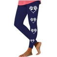 thumbnail image 1 of Cameland Pantalon Ajusté pour Femmes Imprimé Patte Décontracté Rehausseur de Hanches Pantalon de Yoga, 1 of 3
