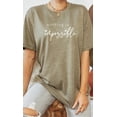 thumbnail image 2 of Nothing Is Impossible Heart Scribe Graphic Tee T-Shirt, 2 of 7