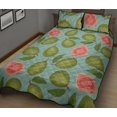 thumbnail image 2 of Guayabera Fondo Verde Juego de Cama Colcha, 2 of 5