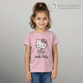 thumbnail image 2 of Sanrio Girls Hello Kitty Pink Cheetah Print T-Shirt,, 2 of 9