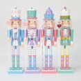 thumbnail image 1 of Adornos de Navidad artesanías de madera Cascanueces decoraciones navideñas regalos juguetes colgante Adornos para árboles de Navidad Cascanueces de madera, 1 of 3