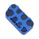 thumbnail image 2 of Monedero compacto para coleccionistas, organizador de monedas, regalo, suministros, multicompartimento Azul, 2 of 9