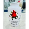 thumbnail image 3 of Northern cardinal Bird Cremation Urn | Human Ashes Adult Memorial urn, Burial, Funeral Cremation Urns | 10" (Large Adult), 3 of 4