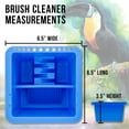 U.S. Art Supply Plastic Multipurpose Brush Washer